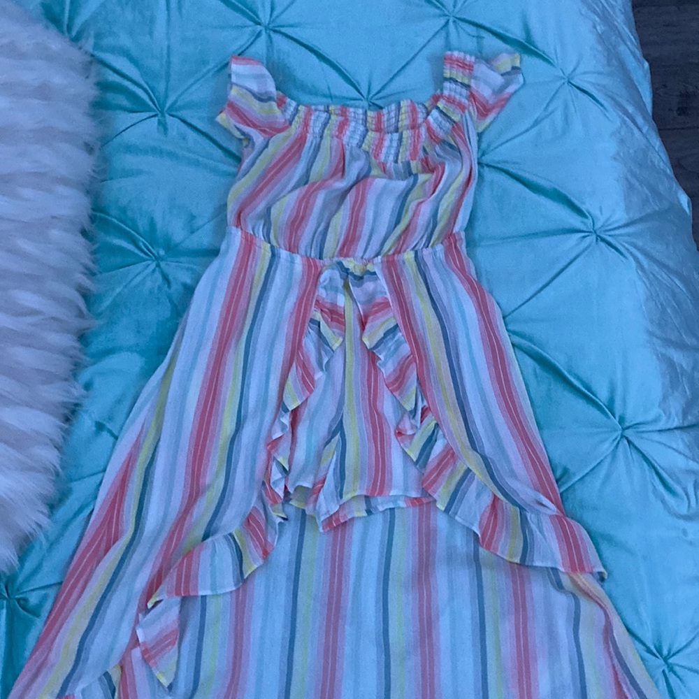summer long kids girl dress size 7/8